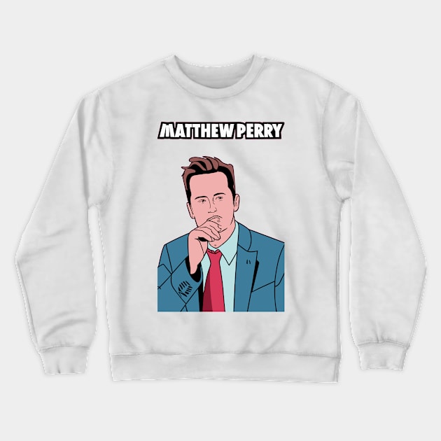 Matthew Perry Crewneck Sweatshirt by bmron